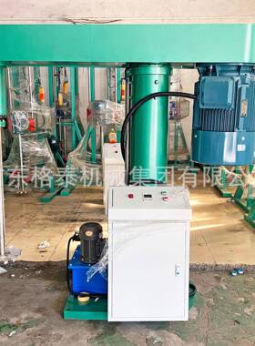 东莞供应55KW高速分散机硅胶高速搅拌机丙烯酸AB胶粘液压分散机