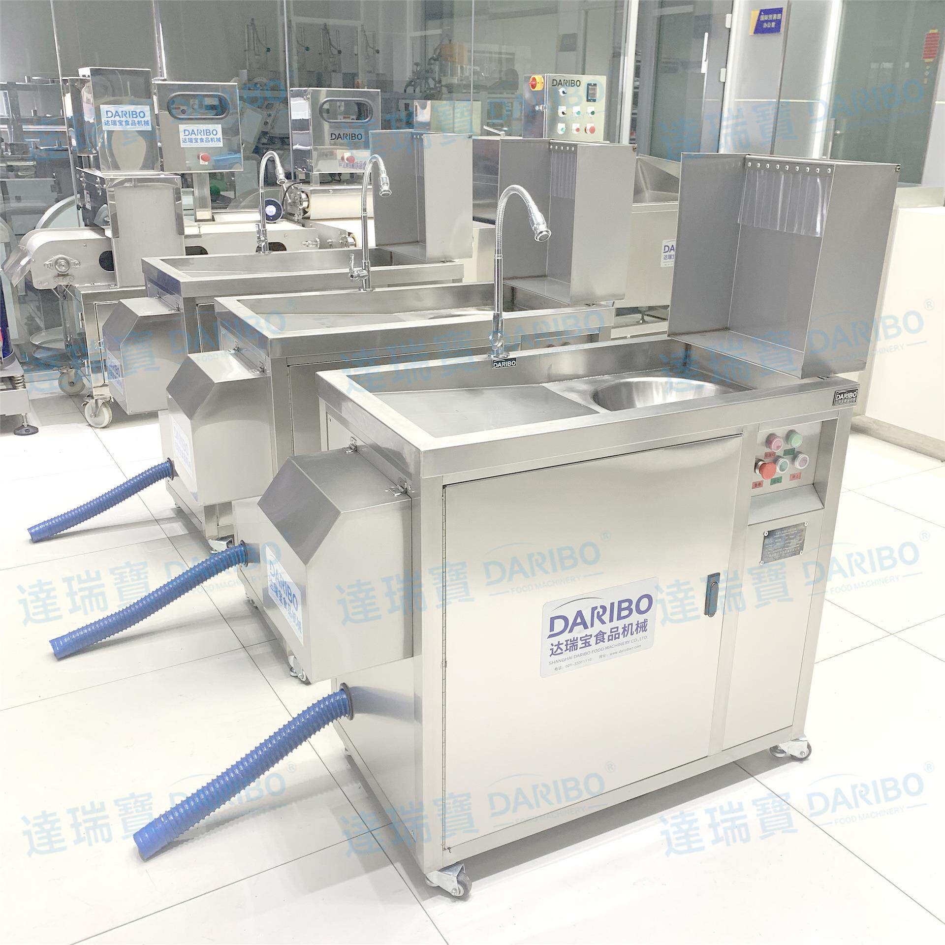 l厨余尾菜垃圾减量机 食堂垃圾固液分离处理设备商用可加油水分离