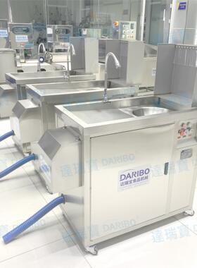 l厨房垃圾打碎固液分离机 果蔬垃圾减量处理设备 可带油水分离器