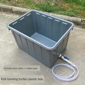 加厚熟料塑料水箱矩形塑料桶方桶家用养鱼箱大桶龟养殖箱