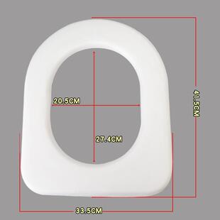 农村旱老人软马桶圈坐垫板专用简易通用防水泡沫水桶坐便椅加厚垫