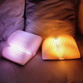 Light Creative Wooden LED for Book Luminous Foldable
