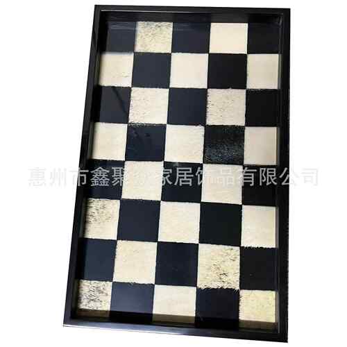 聚众轻奢钢琴烤漆仿MDI马毛中古样盘棋盘家居售托楼格处板间收纳