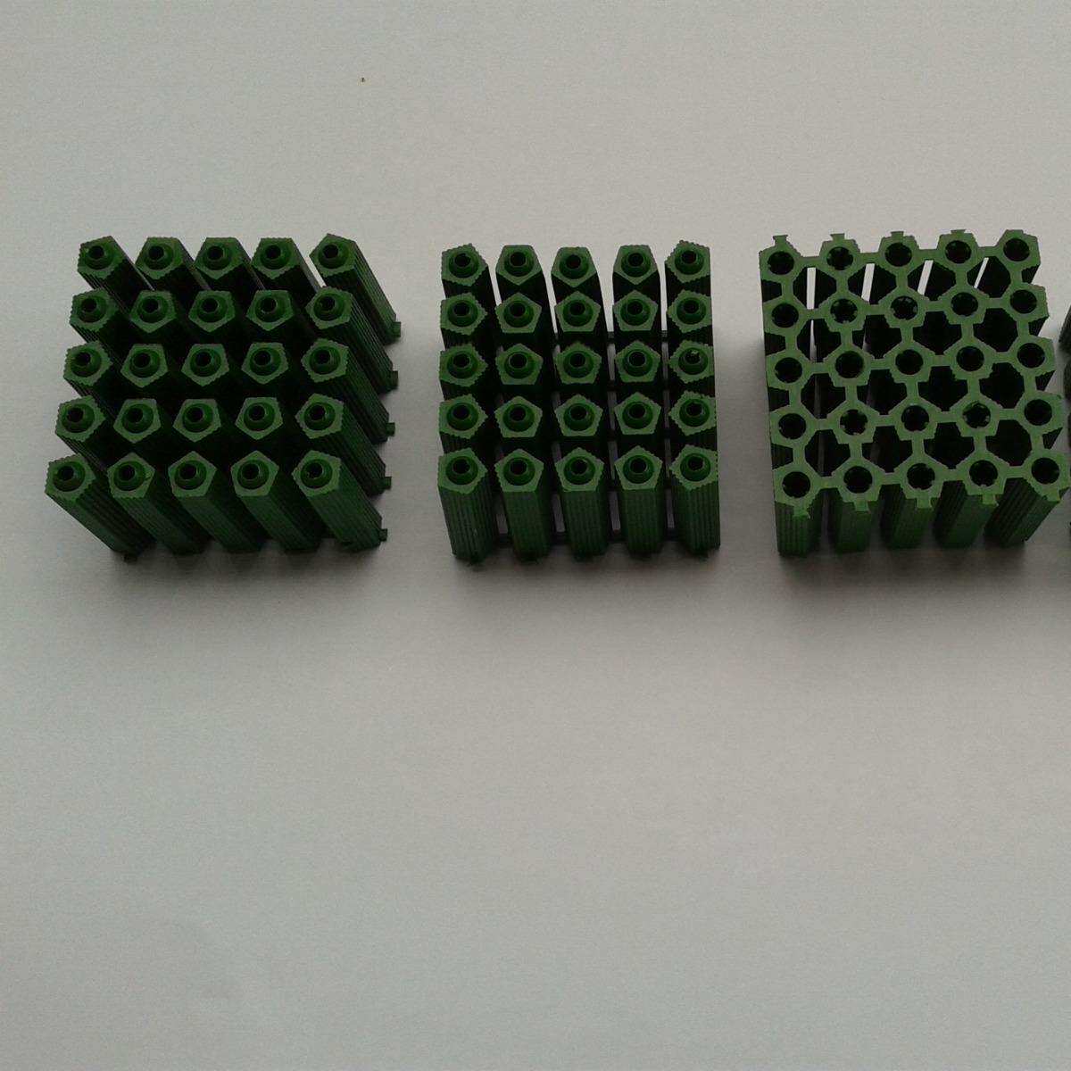 厂家供应绿色塑料膨胀管6mm 塑料膨胀胶塞M6圆头墙塞彭胀管胶栓