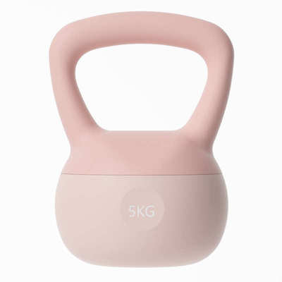 新款壶铃女士健身家用专业练臀翘臀健身器材10kg12kg软提壶哑铃壶