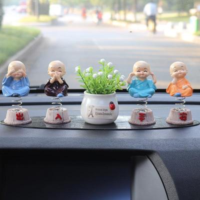 装饰品可爱禅意树脂摆件公仔摆件