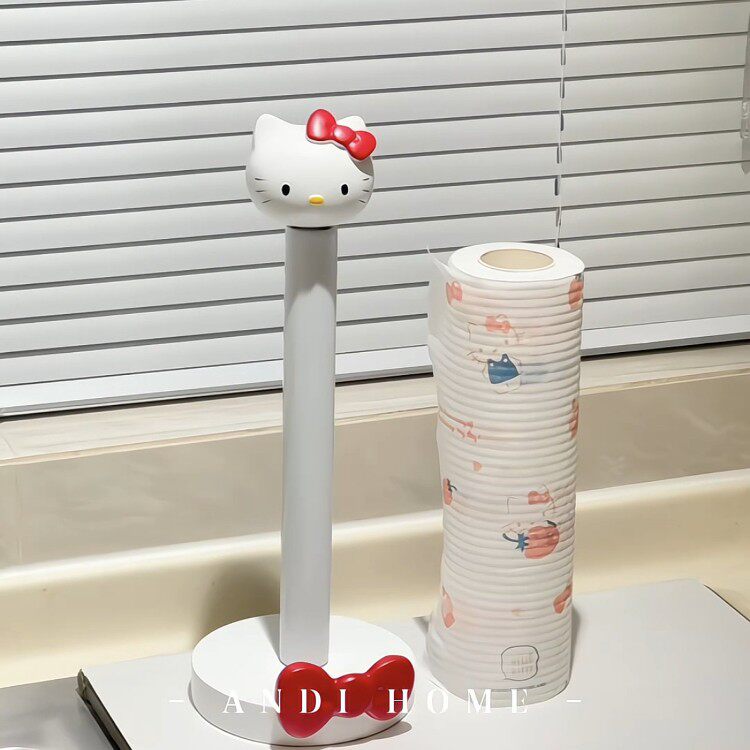 【新家的100个快递】hellokitty厨房好物纸巾架卷纸架桌面装饰品