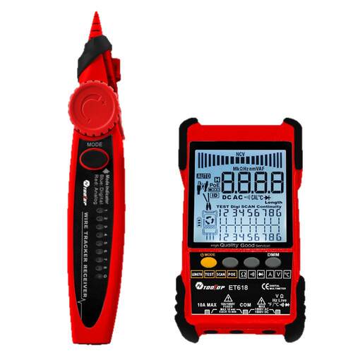 ET616ET618网络寻线仪万用表二合一多功能网线长度测量仪寻线工具