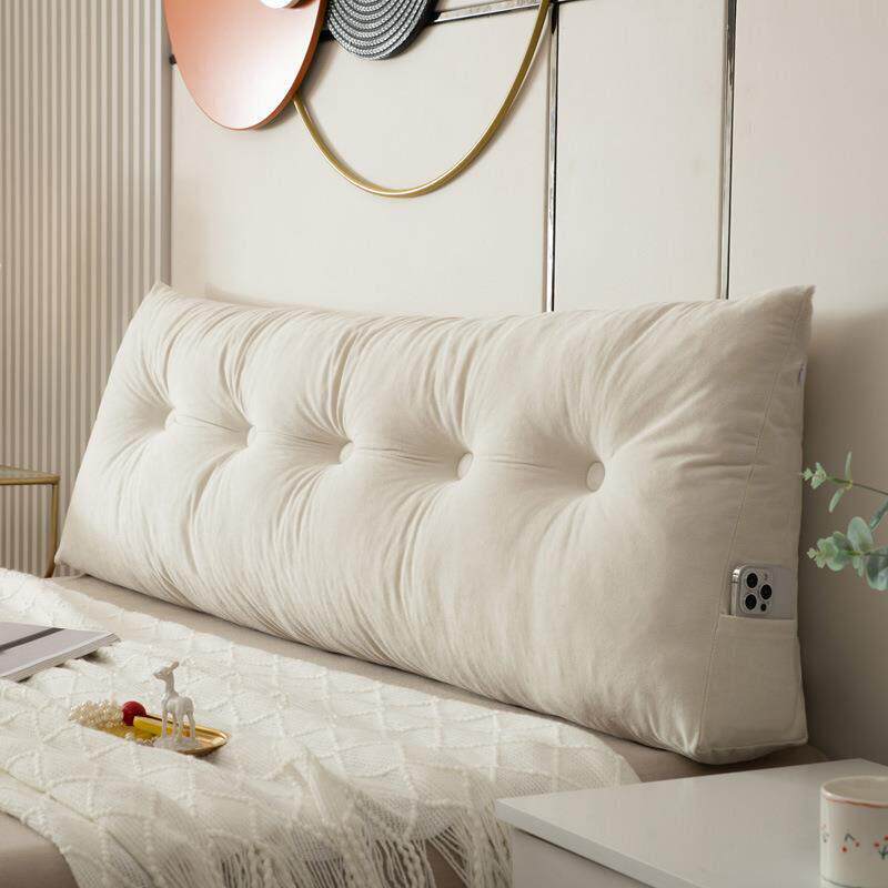 Sofa cushion waist triangle back cushion long strip pillow图片