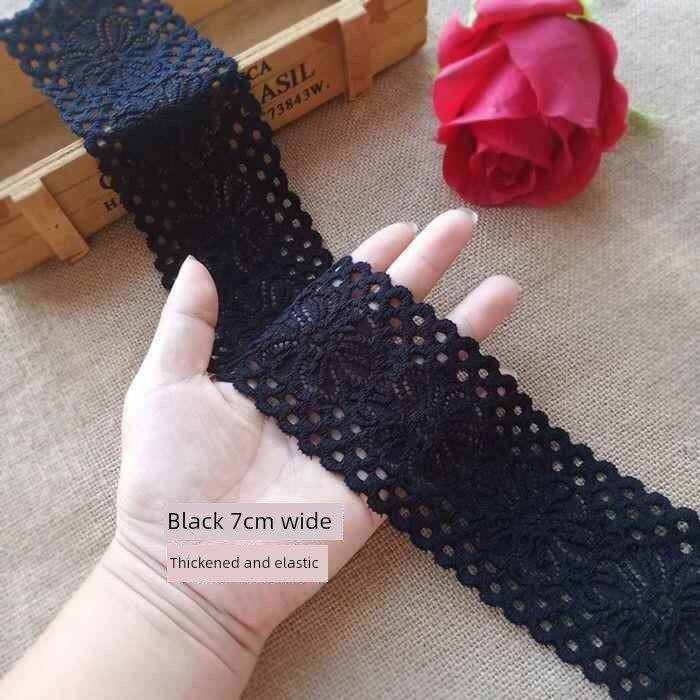 衣服两侧加宽辅料多色加厚不透弹力蕾丝花边服装裙子下摆辅料包邮