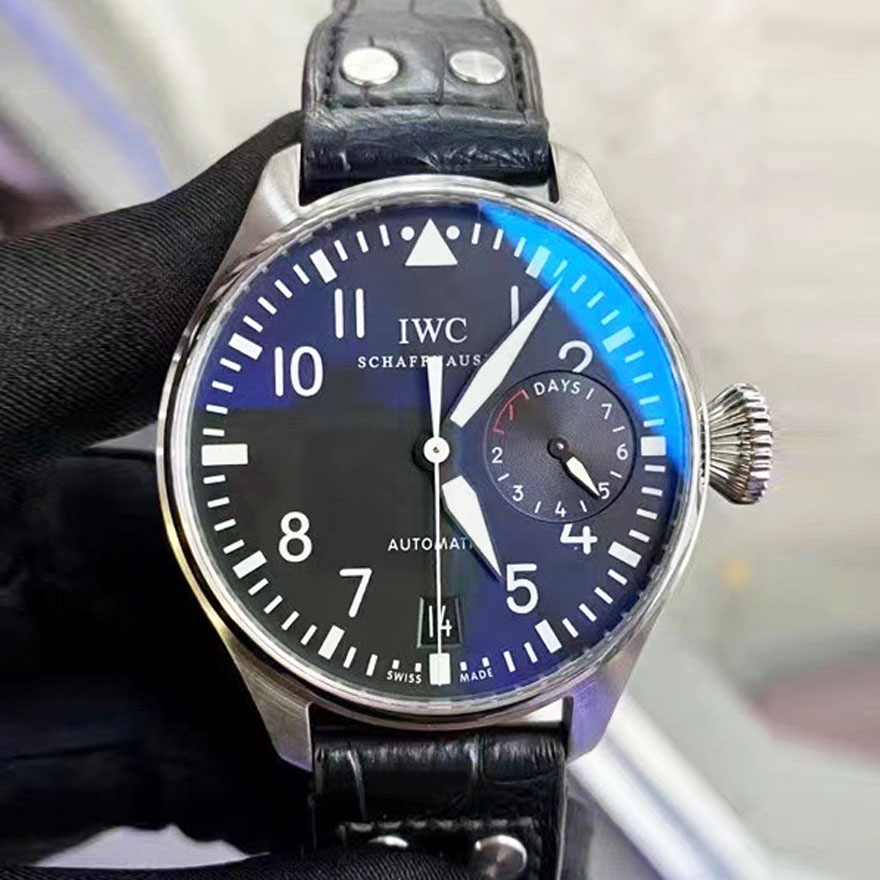 一口价98新万国公价11.3万飞行员系列腕表男士手表全自动机械46mm