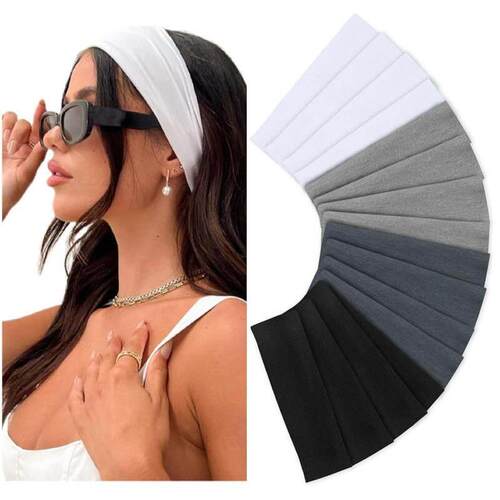Elastic non slip headband运动健身束发带