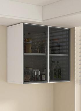 壁挂式厨F9856S7H房吊柜墙柜收纳柜调物柜厨房柜壁料子储物柜玻璃