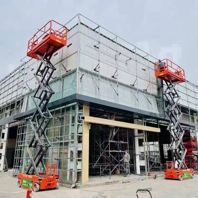 登高车升降机剪叉车月租1400元4.5米型剪叉式作业平台高空车