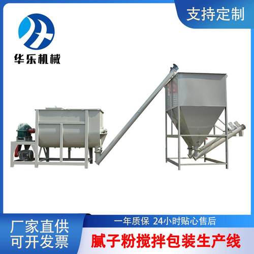 干粉砂浆生产线各类干粉砂浆内外墙腻子粉生产线