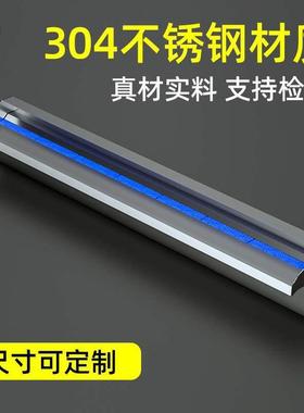 IMN水幕墙流槽流出水水墙屏风不锈钢瀑布水口造景流水水景墙庭垒