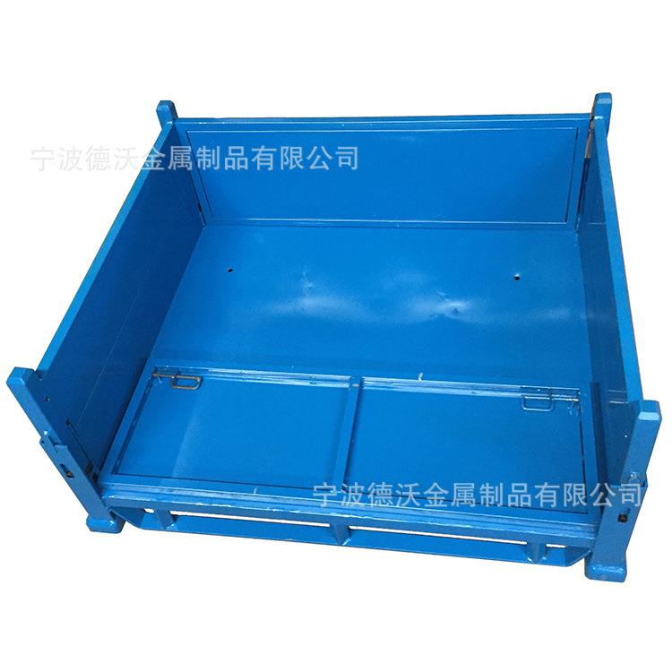 宁波厂家箱金属料料箱物料0运输周转铁可折叠无品牌/堆垛架载重10