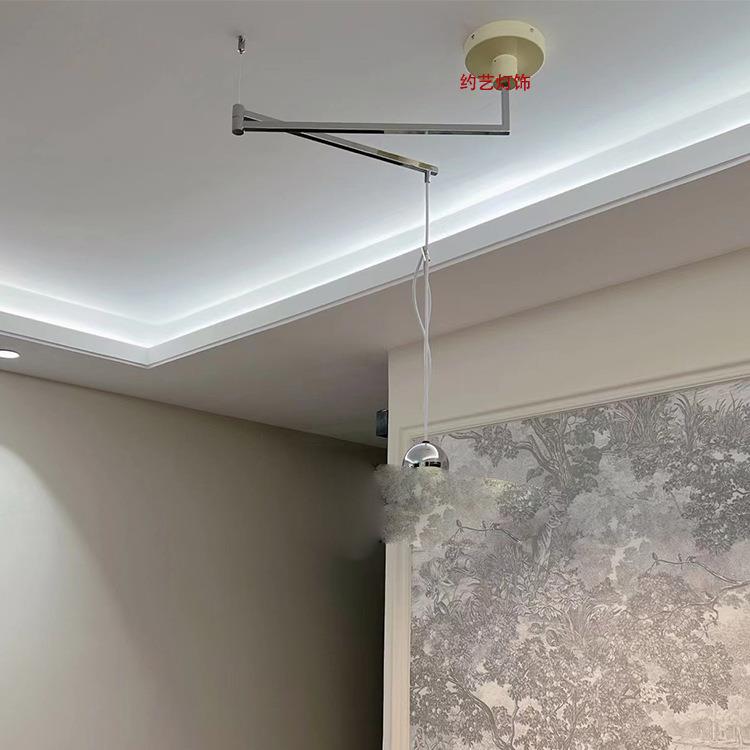 件吊灯位移灯器配吊灯摇臂伸缩位移件配可移位调节吊配件VXQ餐厅