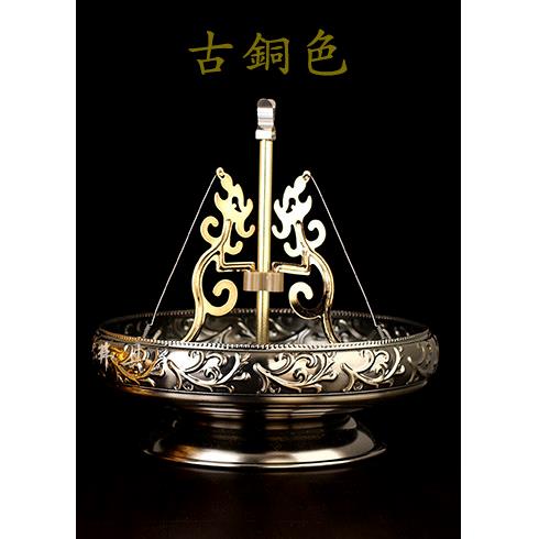 新款湾台进口佛具香盘香炉1224小时沉香檀香炉/环香炉香道佛夹大图片