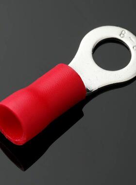 展握牌 O型接线 线端子RV8-6 14-8 22-10引进预绝缘圆形冷压接线