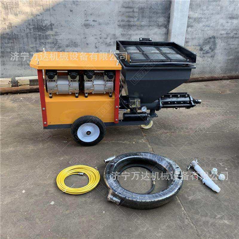 建筑施工砂浆喷涂机911双缸砂浆喷涂机供应双气泵水泥砂浆喷机