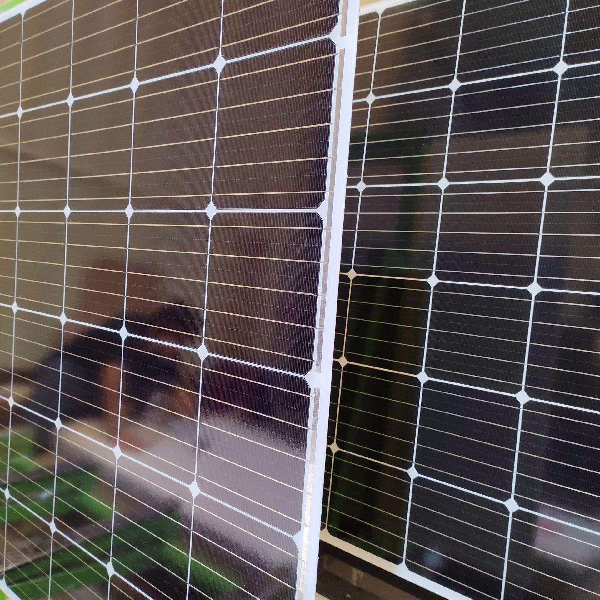 120W~240W单晶太阳能板电池板光伏组件发电板solar panels