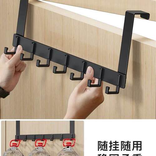 Door Behind Hook Storage Wall Hanging Clothes Hanger Coat Ho
