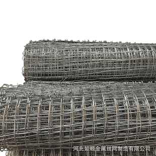 矿用编织菱形网锚网经纬煤矿支护防护镀锌铁丝网焊接网片