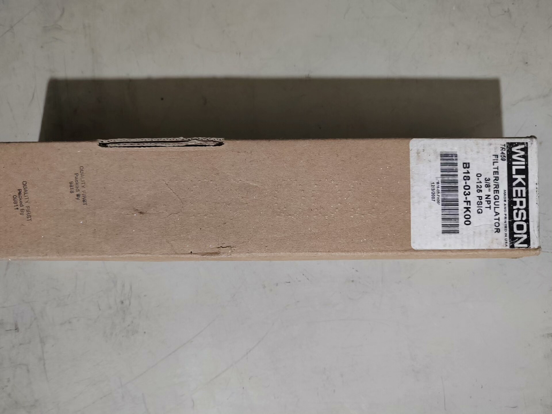 美国WILKERSON威尔克森调压阀过滤器B18-03-FK