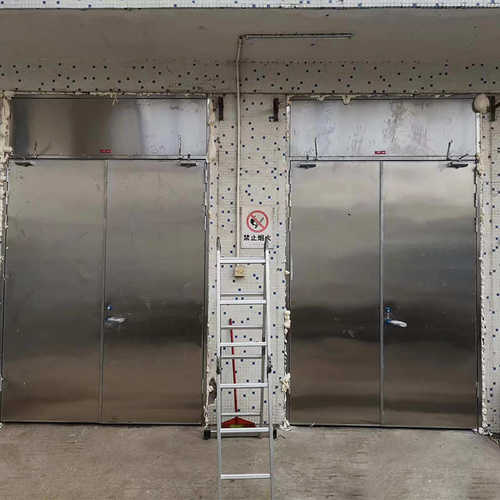 全板门楼不锈钢定制工程门隔热板防火门消防全防火不锈钢消防通道