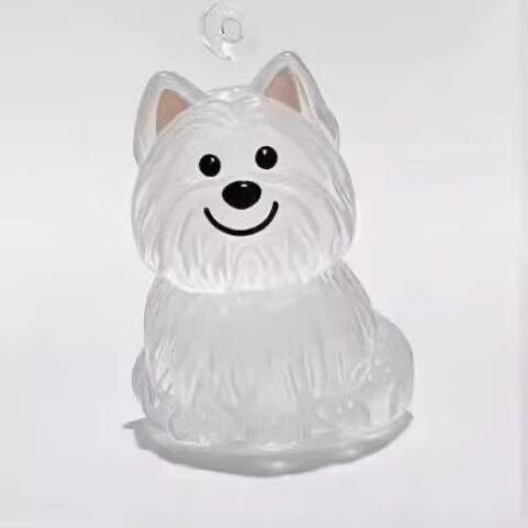 可爱小兔子卡通宠物毛发纪念收纳盒收集猫毛挂件狗毛书包背包挂饰