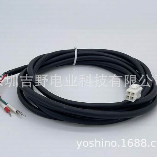 汇川抱闸电机动力线缆S6-L-B100-3.0/S6-L-B100-5.0动力线（抱闸