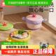 婴儿辅食碗注水保温碗儿童防摔防烫不锈钢吃饭宝宝专用碗吸盘餐具