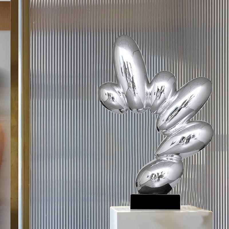 现代简约抽象摆件客厅玄关办公室创意家居摆设售楼处别墅间装饰品