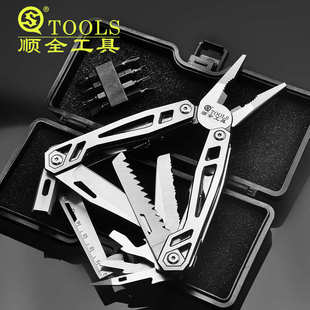 SQT顺全2029多功能刀钳折叠刀不锈钢多用工具户外露营装 备EDC