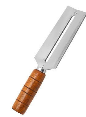 新甘蔗刀砍削甘蔗皮专用一字削皮刀家用水果刀锋利加厚菠萝刨皮