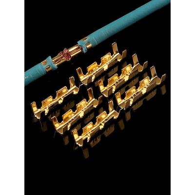 u型端子连接器冷插头连接器冷端压接卡扣线平行连接中间对接铜
