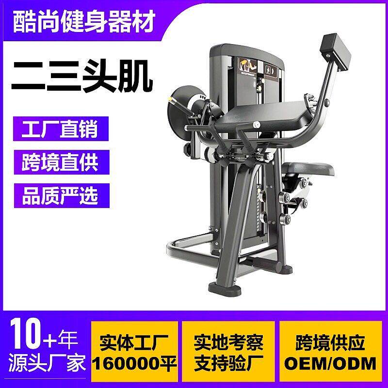 二三头肌商用健身器材大全肩部胸部腿部腹部背部腰部力量训练器