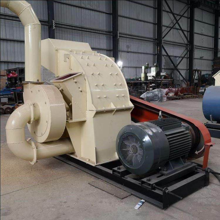 木屑粉碎无品牌/机锯末秸秆综移碎合粉机动式林树枝树杆园木材细