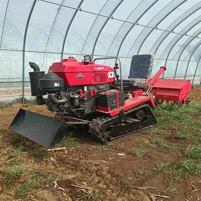诺德 100马力履带耕地机 农用果园柴油施肥除草旋耕机