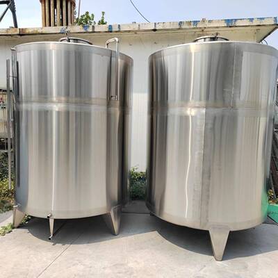 不锈钢储蓄罐 304食品级材质 5000L液体储存 立式密封 厂家批量直