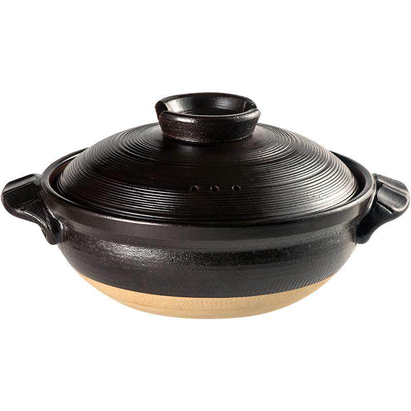 潮州厂家古风土锅日式砂锅陶土砂锅耐高温明火炖焖家用礼品