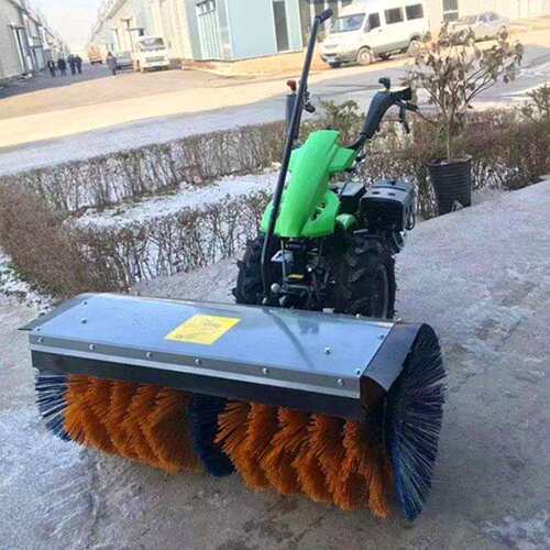 卡博恩扫雪机 手推式推雪板清雪机 滚刷式扫雪机