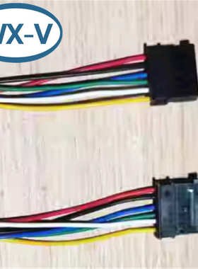 936289-2 线束 TE / 泰科 936289-2 6芯 FLRY-B-0.5mm2 黑色连接