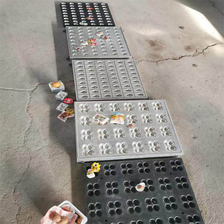 全自动拉伸膜真空包装机模具全铝6061材质食品模具加工鹌鹑蛋模具