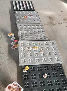 全自动拉伸膜真空包装机模具全铝6061材质食品模具加工鹌鹑蛋模具
