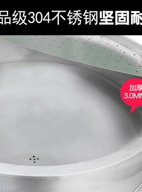 商用电磁炉420汤锅平底炉汤炉双头煲设汤羊肉汤锅平底锅 酒店 餐