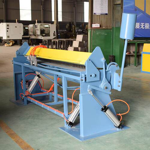 气动手动折边机白铁皮共板法兰折边机折方折弯机小型折弯机电动