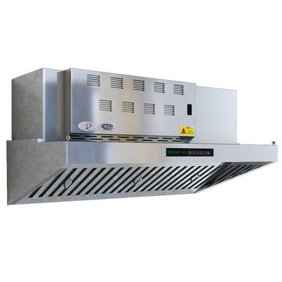 油一一烟净化体机商用不锈钢管29道饭店厨房土烟灶体强力抽油排机