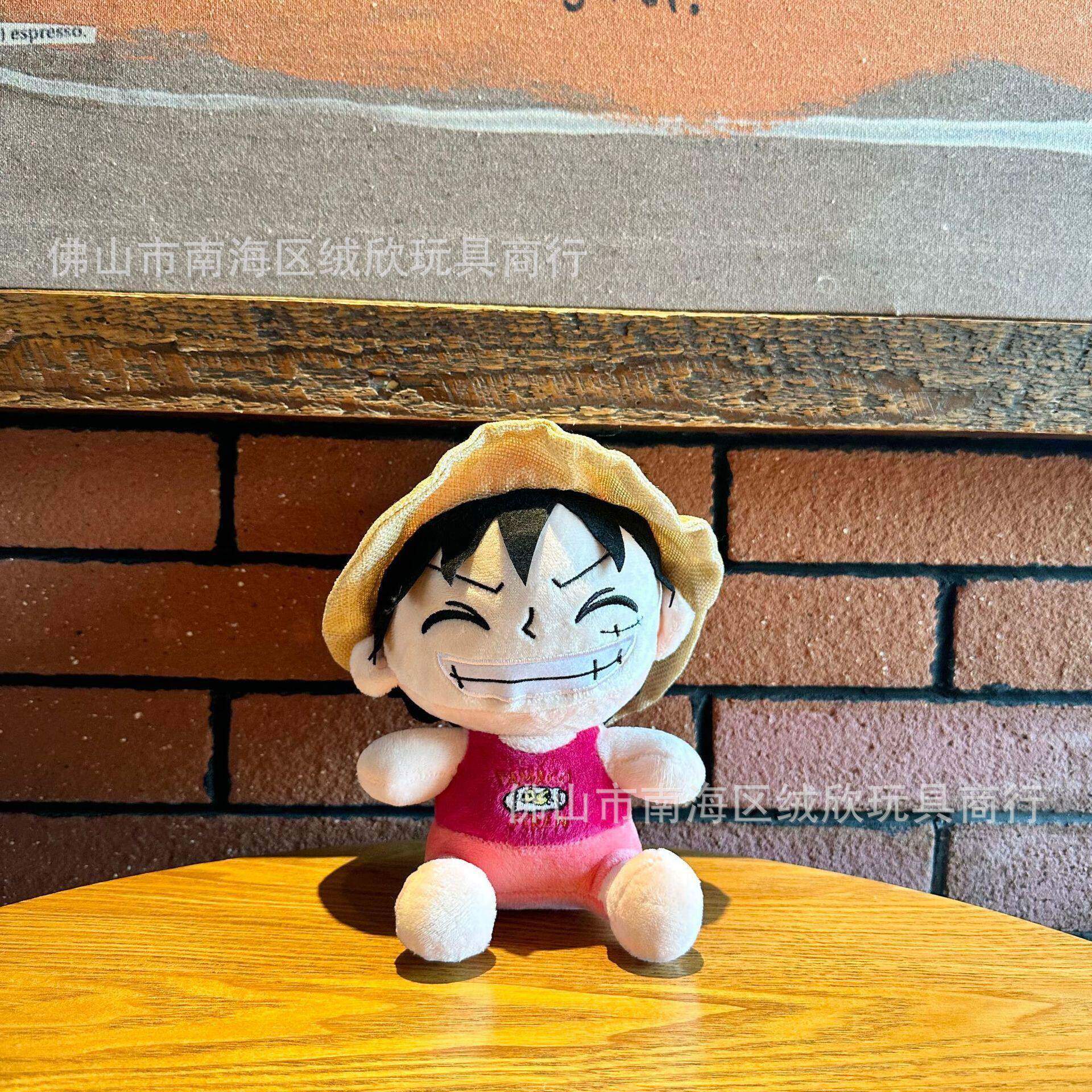 跨境日系海贼王系列乔巴路飞毛绒公仔航海贼王公仔游乐城抓娃娃机